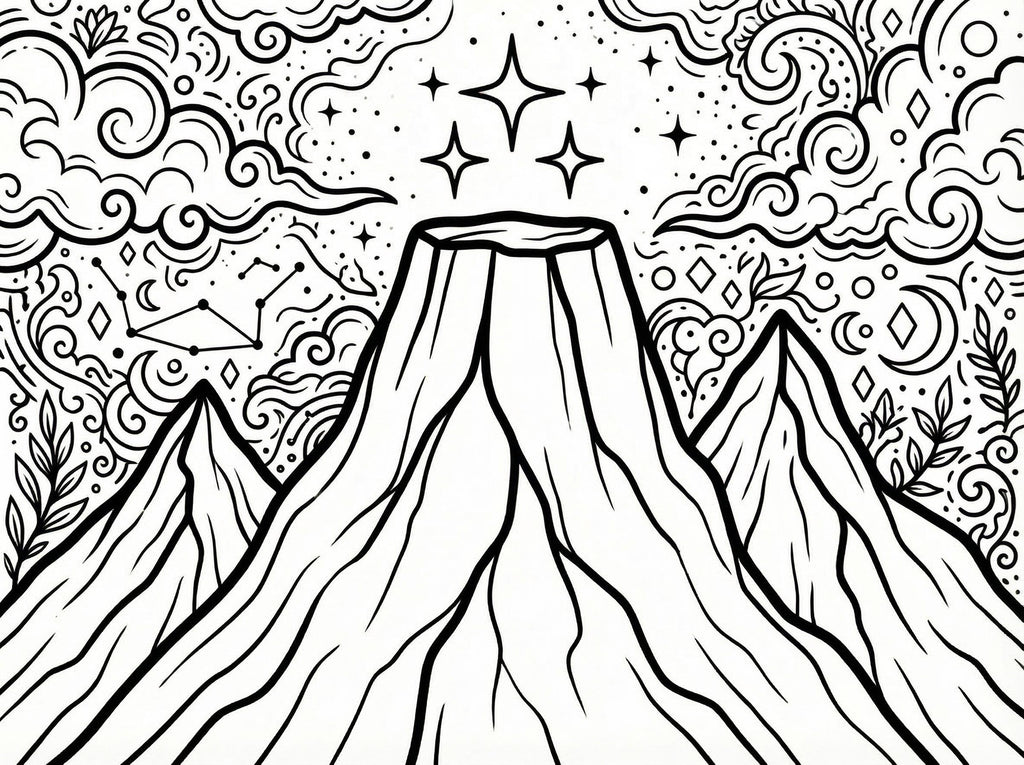 60 Hand-Drawn Designs: Night Court, Dread Trove & Seasonal Courts (PDF) ACOTAR Inspired Coloring Book Bundle