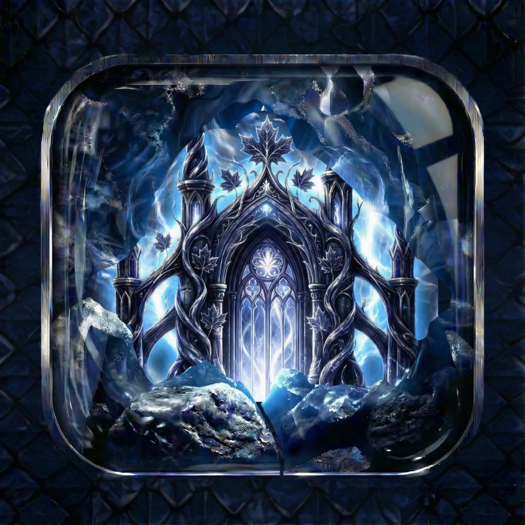 130 Liquid Glass Onyx Fantasy App Icons: Shadow Black Dragon Rider and College of Dragons Theme