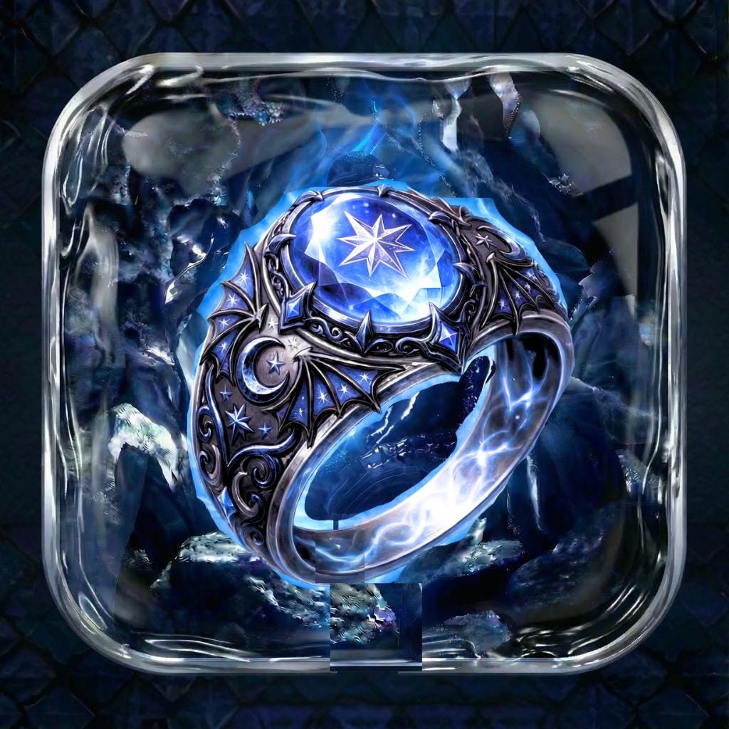 130 Liquid Glass Onyx Fantasy App Icons: Shadow Black Dragon Rider and College of Dragons Theme
