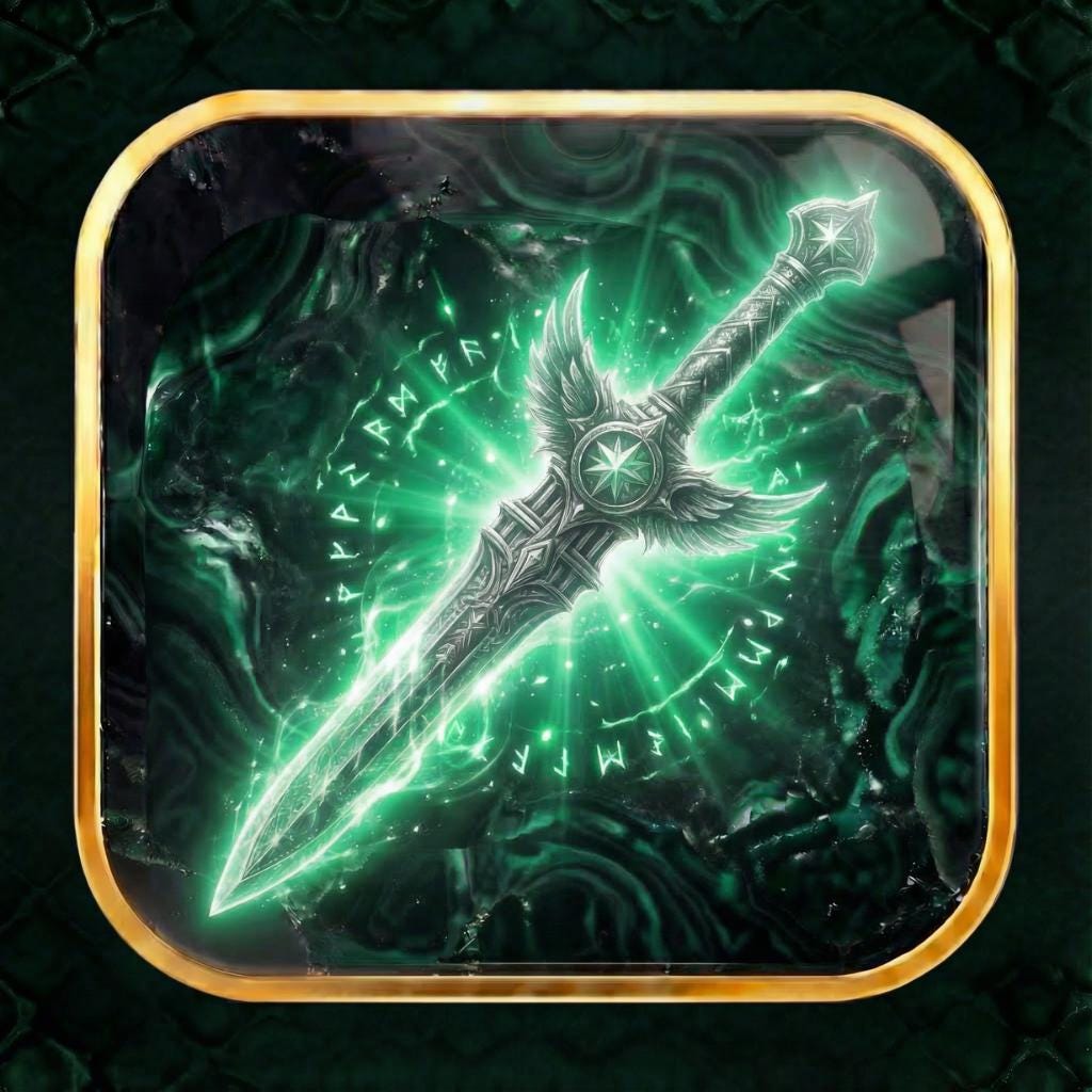 390+ Liquid Glass App Icons: Night Court (Amethyst), Dragon Rider (Onyx) and Spring Court (Machete Green) Aesthetics for iOS & Android