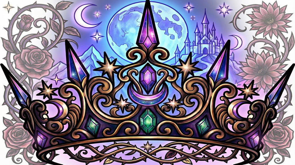 60 Hand-Drawn Designs: Night Court, Dread Trove & Seasonal Courts (PDF) ACOTAR Inspired Coloring Book Bundle