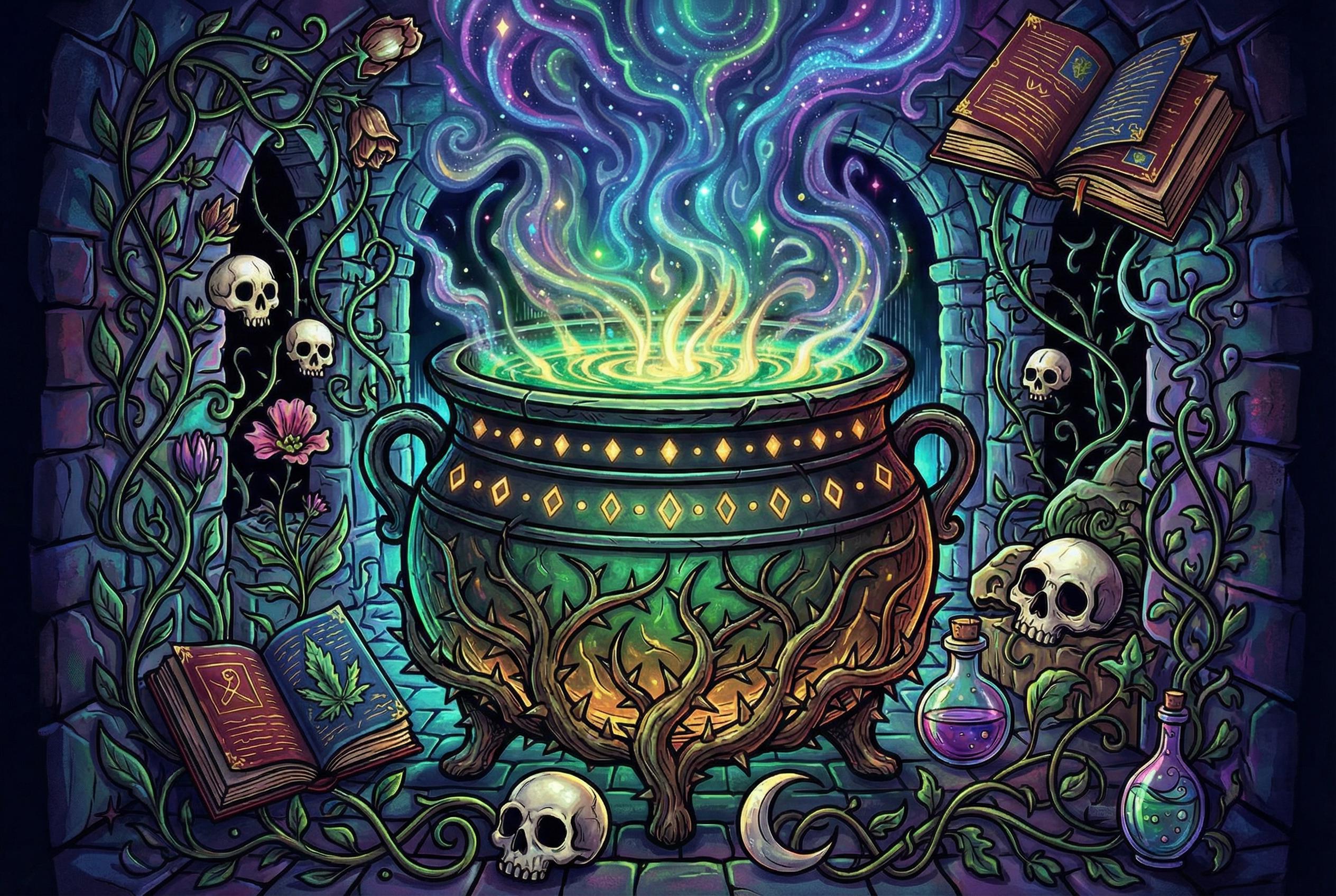 60 Hand-Drawn Designs: Night Court, Dread Trove & Seasonal Courts (PDF) ACOTAR Inspired Coloring Book Bundle