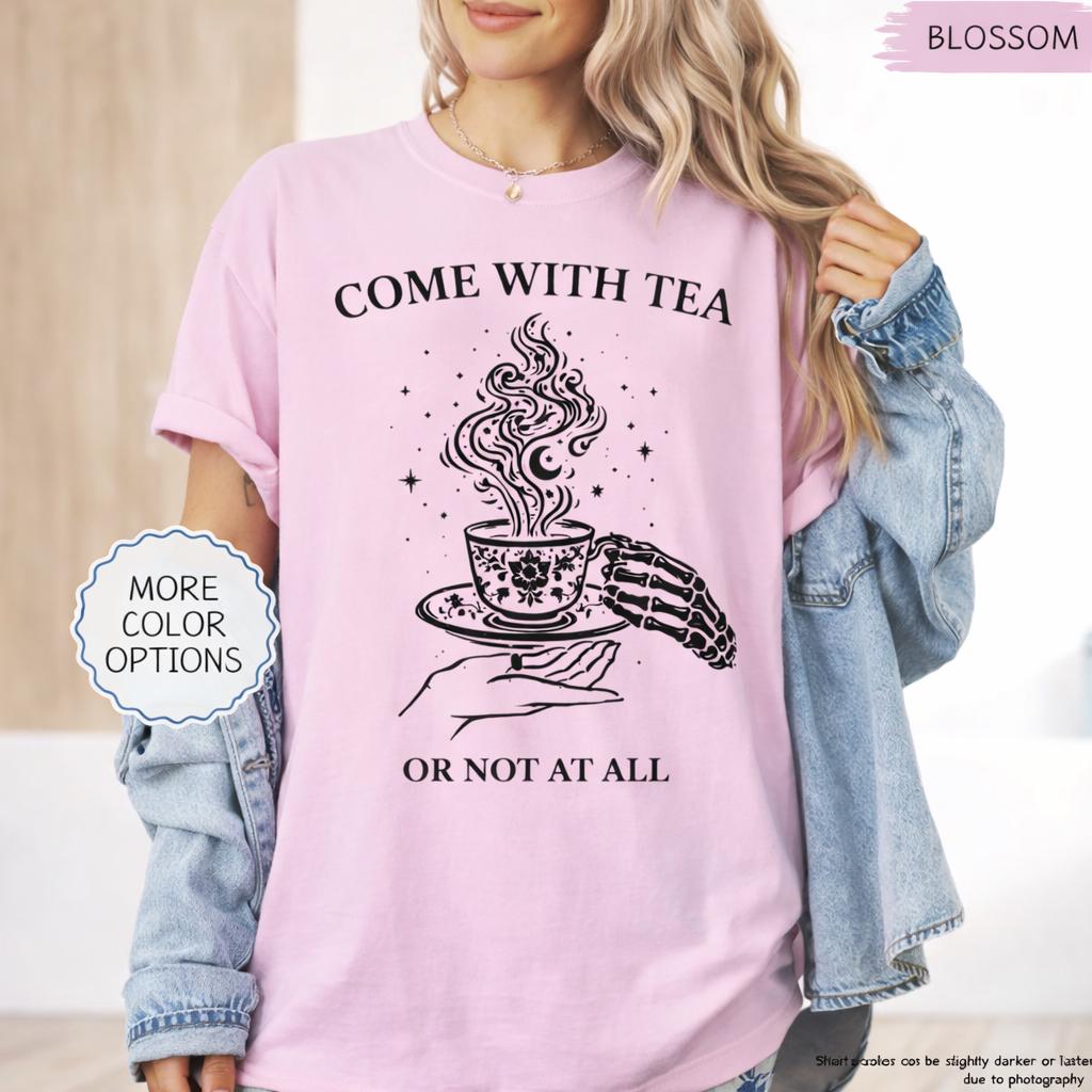 Suriel Tea Shirt, Fantasy Reader Shirt, Witchy Tea Shirt, Book Lover Gift, Dark Academia Shirt, Cozy Reader Shirt