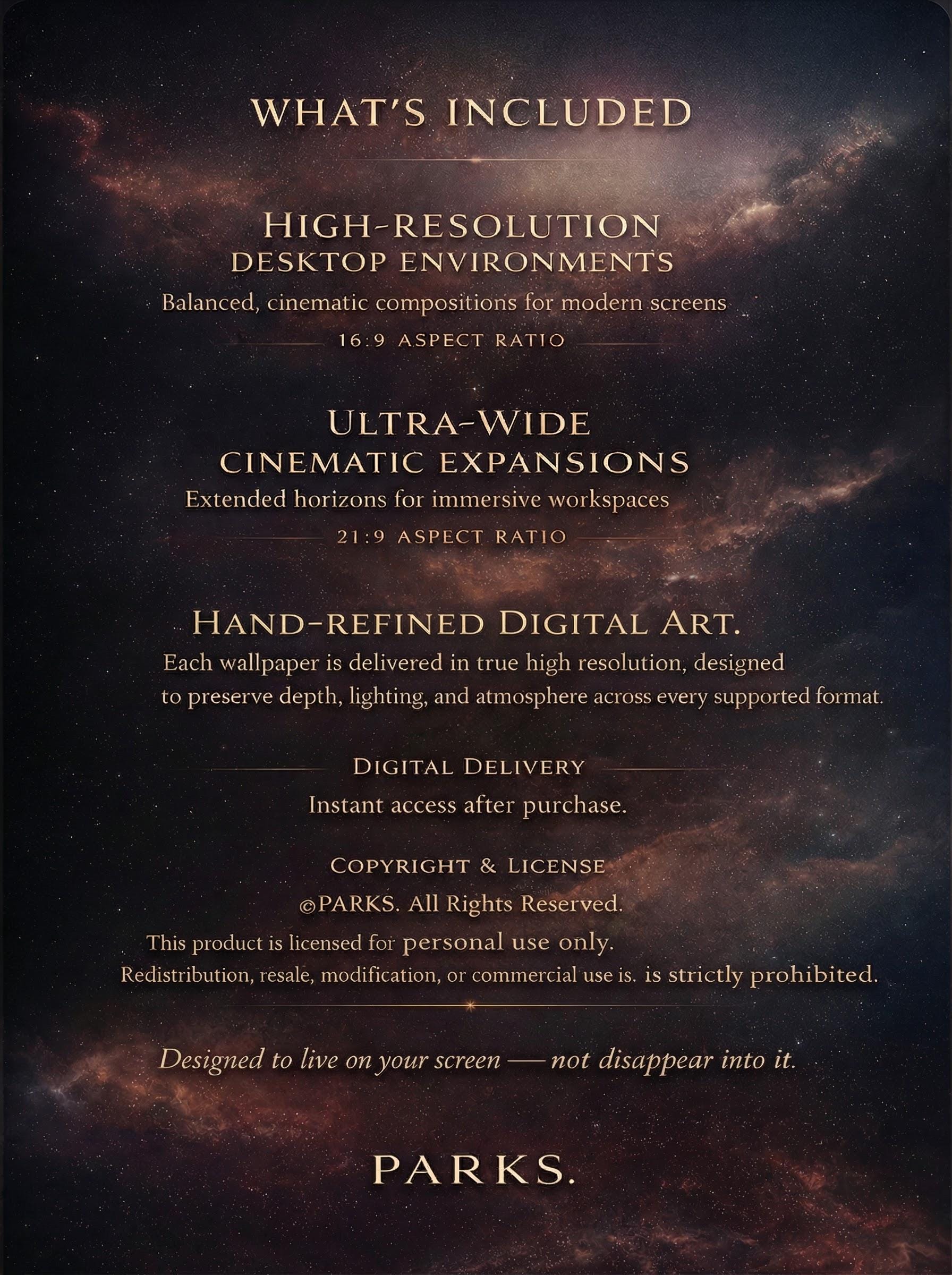 Nesta Cassian ACOTAR Wallpaper – Dual Screen Dark Romance (16:9, 21∶9) (Digital Download)